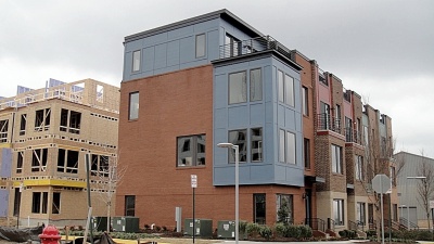 Townhouses in the Mosaic District